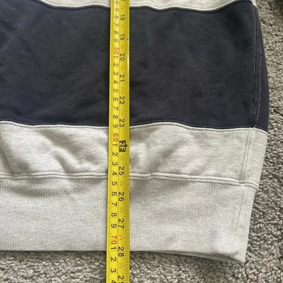 Vintage 90s Polo Sport Ralph Lauren Men's Relaxed Stripe Crewneck Sweatshirt L - Picture 7 of 10